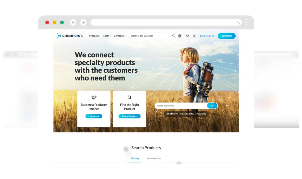 Chempoint Mockup